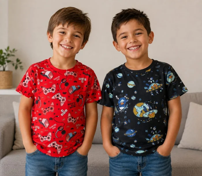 Remera Niño Modal Estampado
