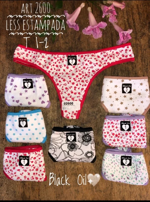 Colaless Estampadas  Talles 1 y 2 Estampada