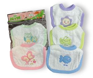 Babero Toalla Bordado Pack X12 (88)