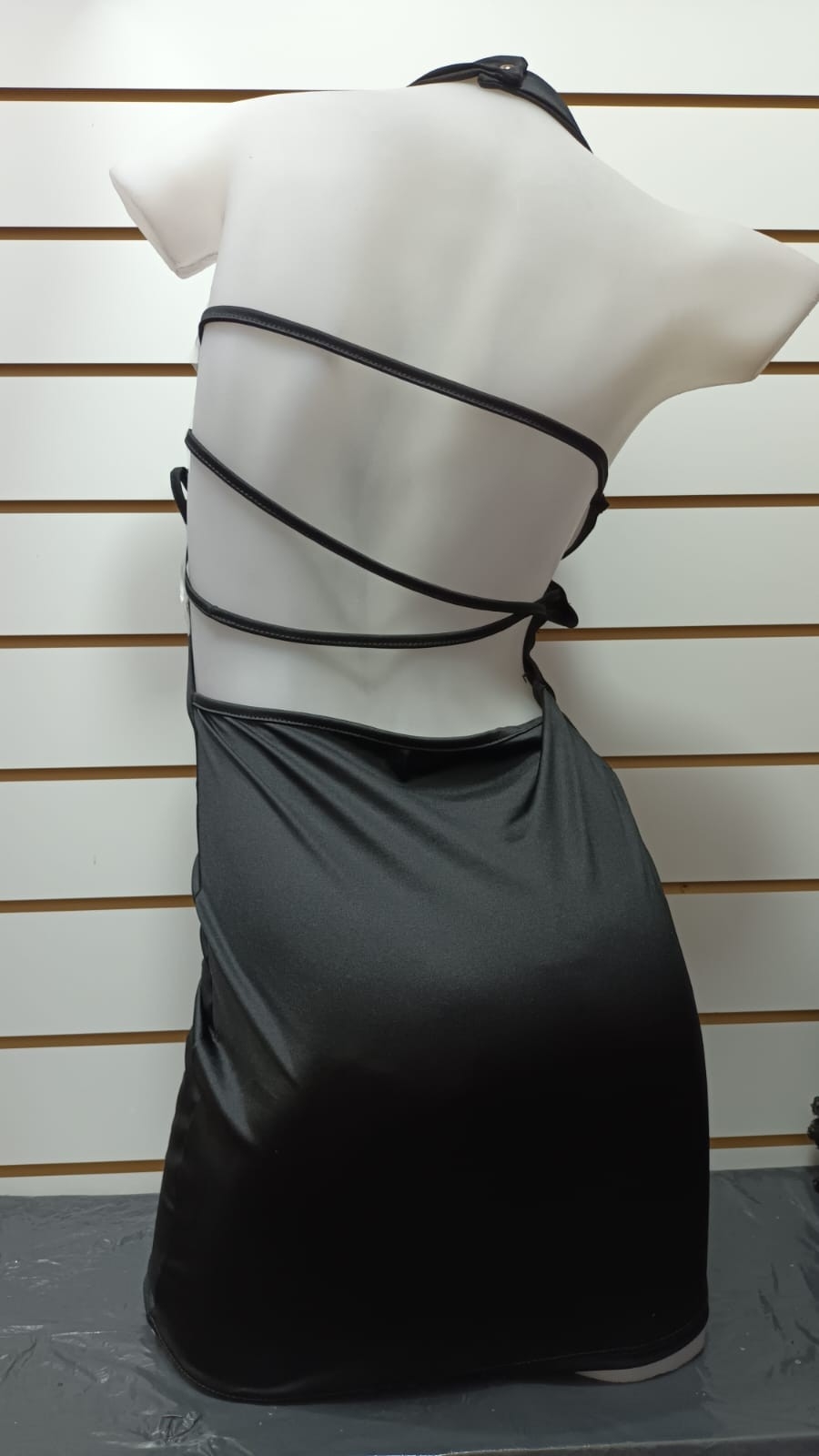 Vestido con Frunce de Microfibra - Imagen 3