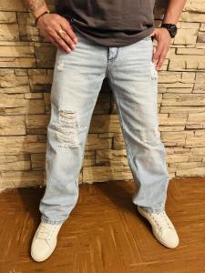 Jeans Baggy C/rotura y Bigotes Especial - Miniatura 3