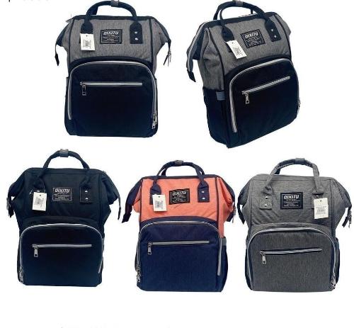 Mochilas Maternales Impermeable con Varios Compartimientos con Bolsillos Térmicos - Miniatura 4