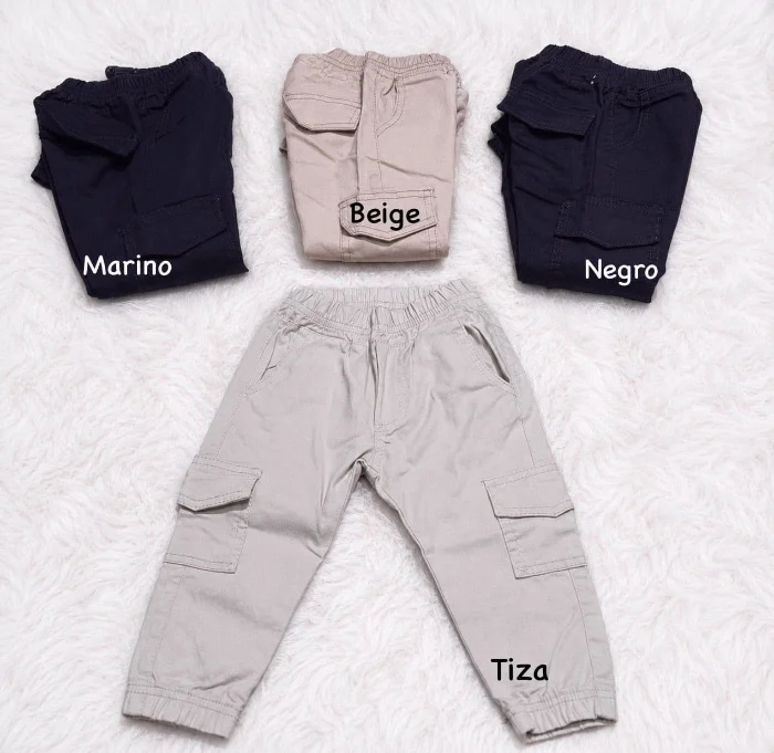Jogger Cargo Gabardina Bebe