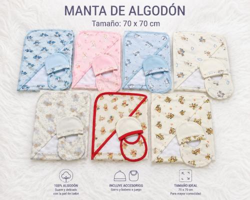 Manta Recibidora con Babero