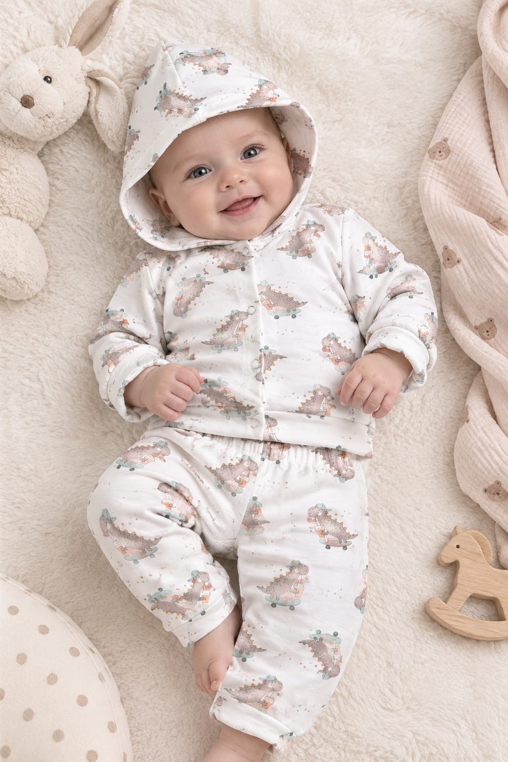 Conjunto  Media Estacion  Bebe - Imagen 2