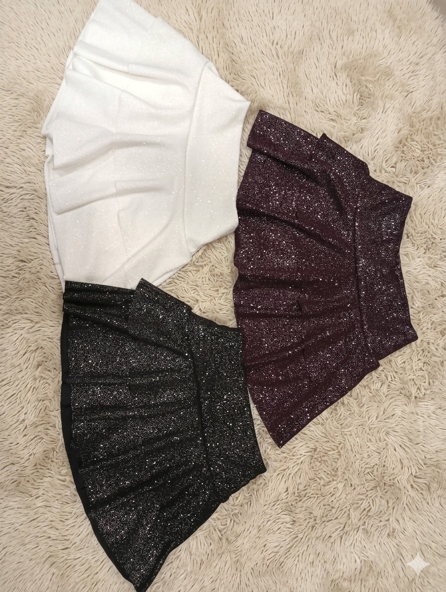Short Pollera con Brillo - Imagen 2