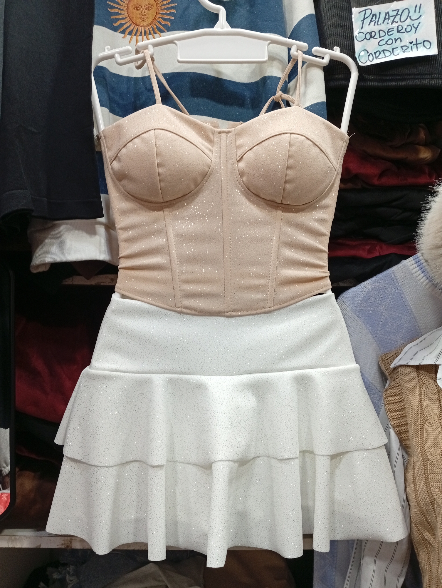 Short Pollera con Brillo - Imagen 5