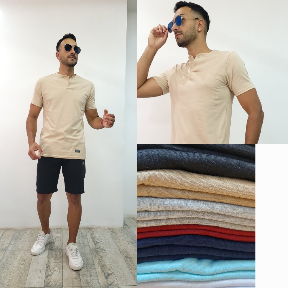 Remera Botón de Algodón - Imagen 2