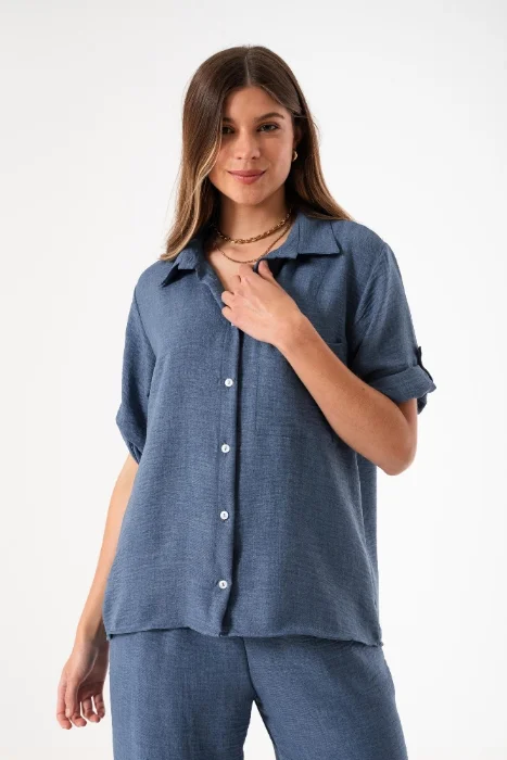 Camisa Napoli M3/4 (l,2xl)