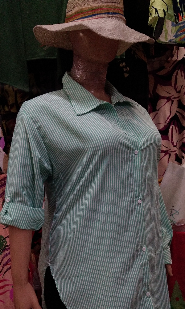 Camisa Rayada Talles Especiales - Imagen 2