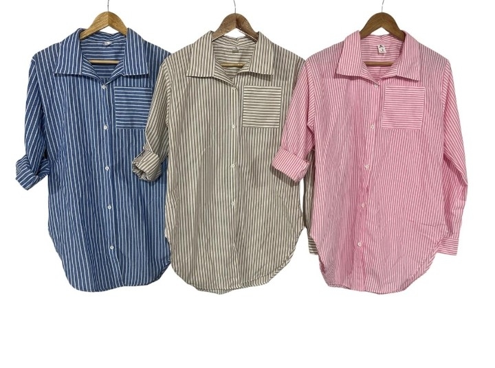 Camisa Rayada Talles Especiales - Imagen 4