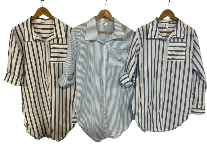 Camisa Rayada Talles Especiales - Imagen 5