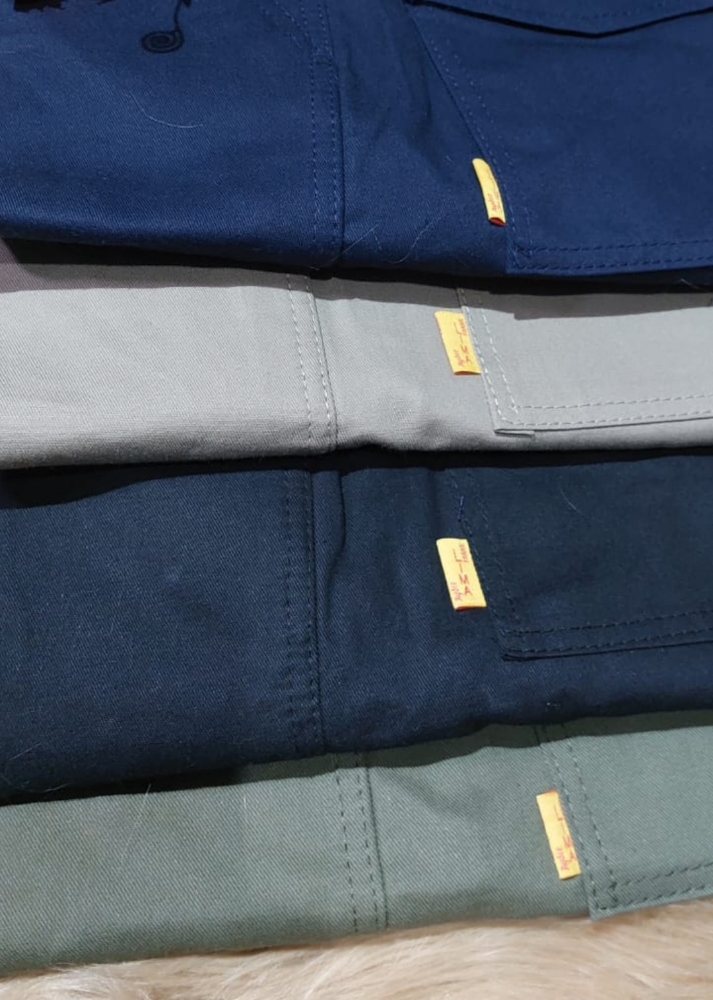 Pantalón Recto Cargo Gabardina - Imagen 2