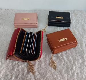 Billetera Porta Tarjetero Cuero Pu