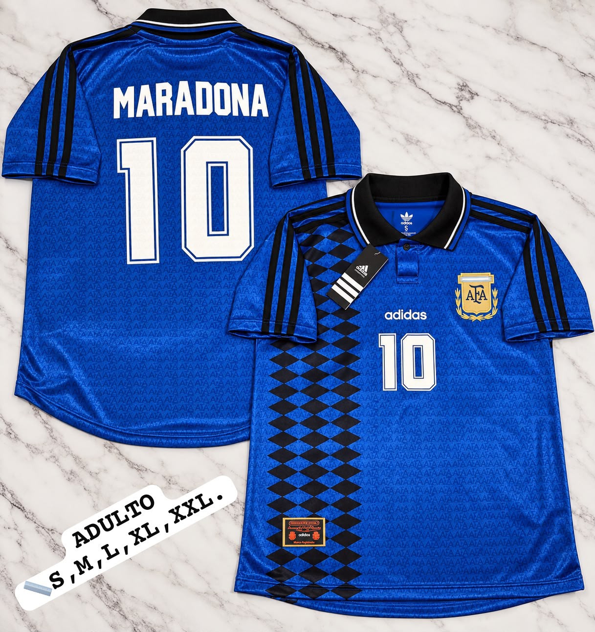 Camiseta Afa 94 Suplente Brillosa. - Imagen 2