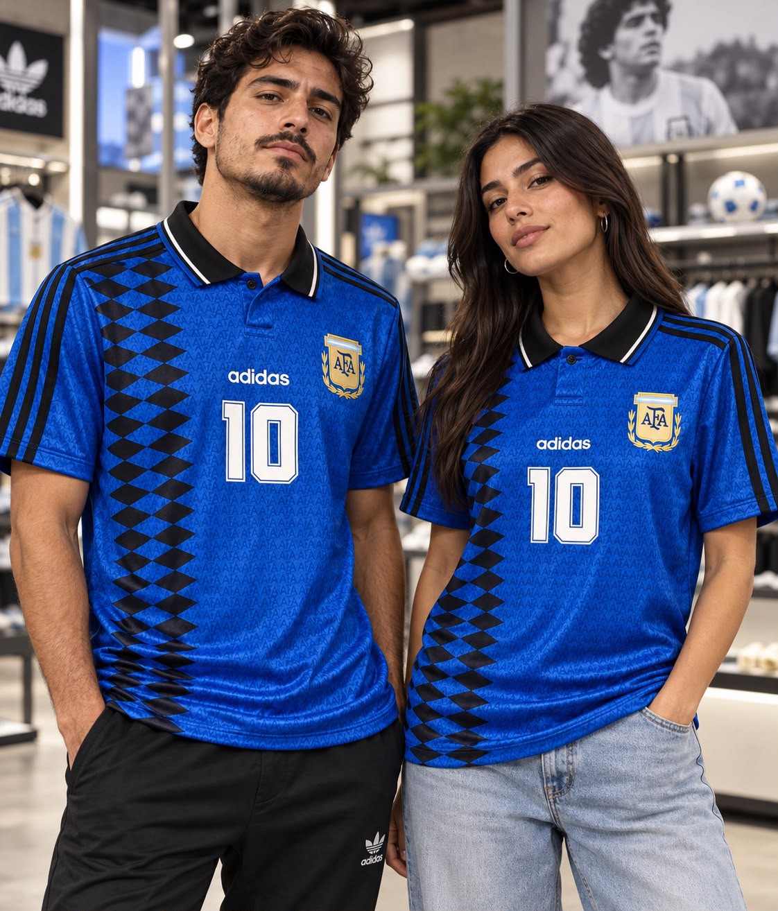 Camiseta Afa 94 Suplente Brillosa. - Imagen 4