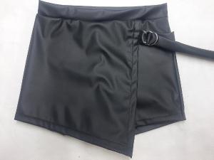 Short Pollera Engomado 2 Hebillas
