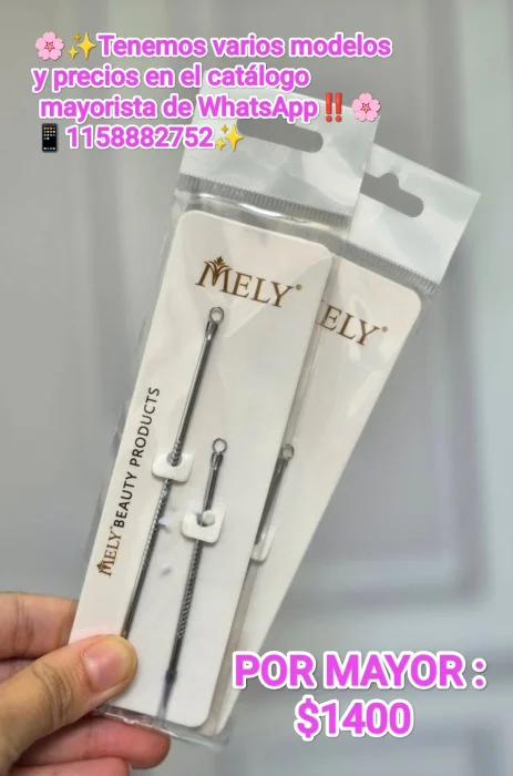 Aguja para Puntos Negros y Granitos de Mely