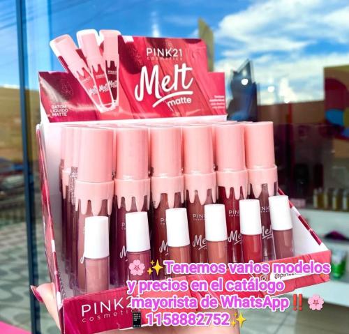 Labial Líquido Matte de Pink 21 (larga Duración)