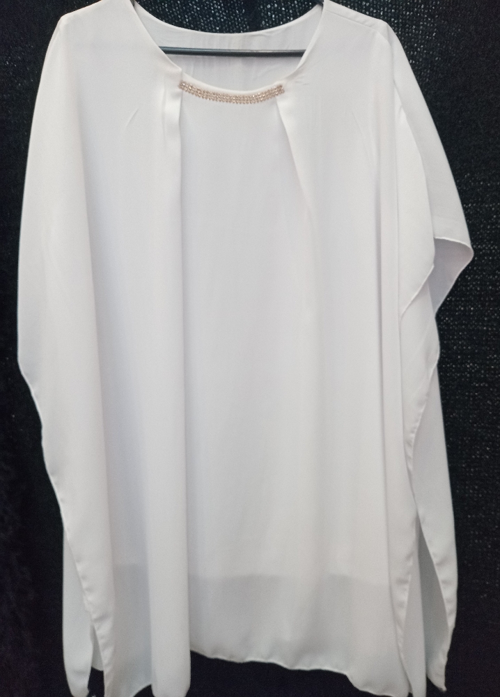 Musculosa con Poncho (gasa) - Imagen 4