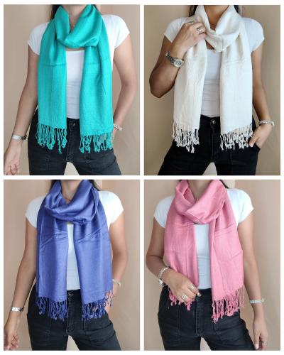 Pashminas Lisas - Miniatura 4