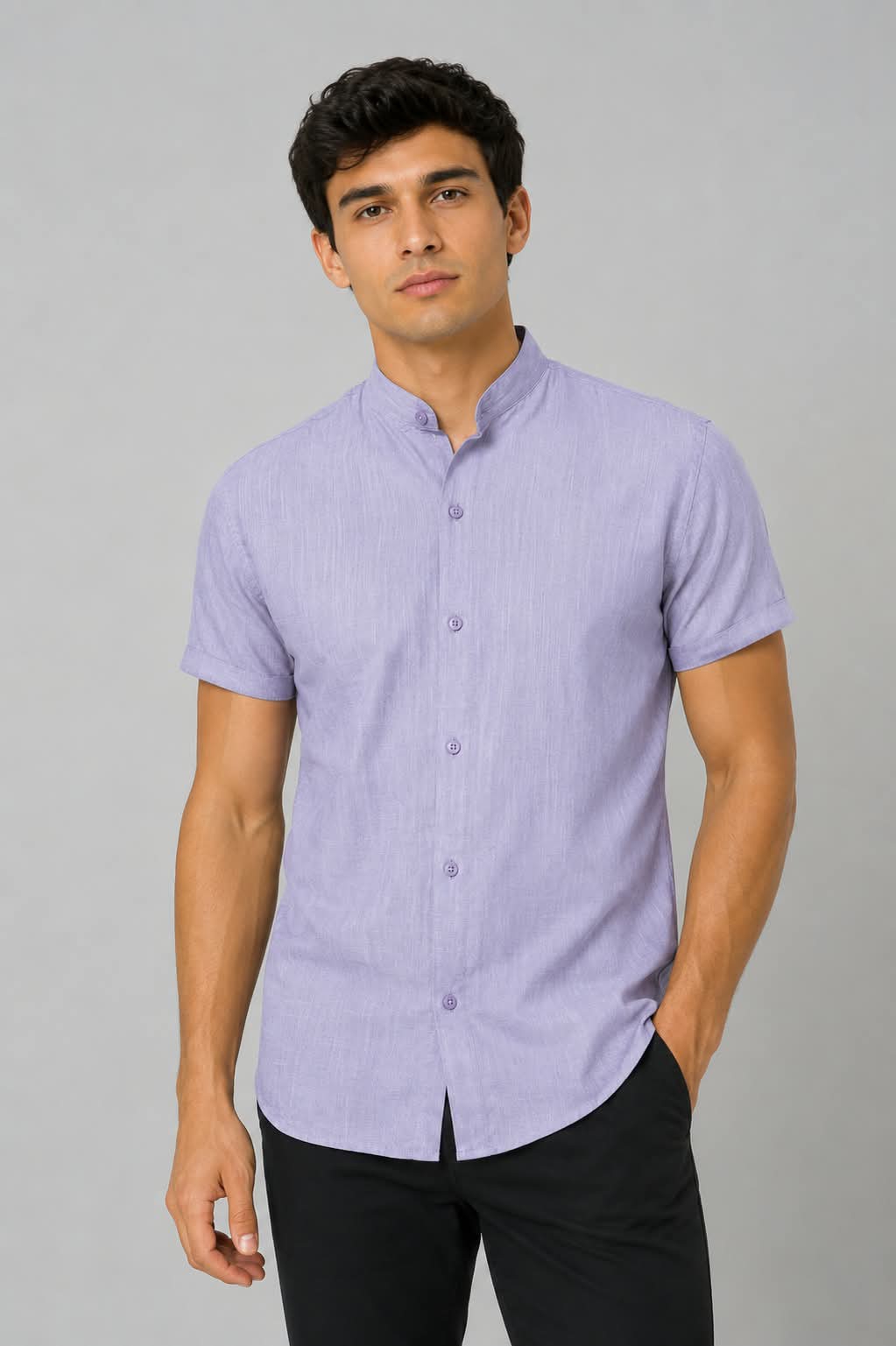 Camisa Lino M.corta - Imagen 2