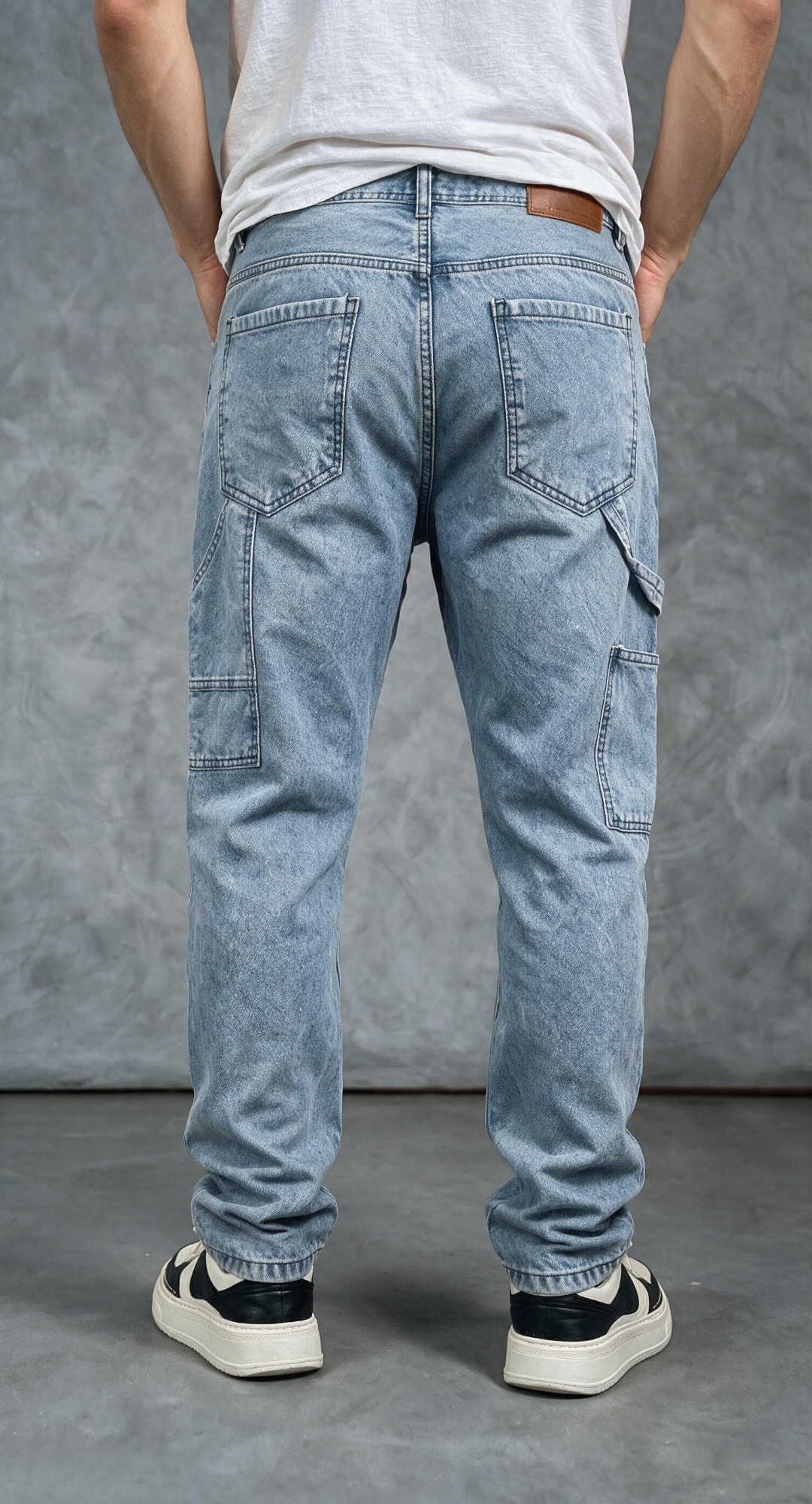 Pantalón Mom Carpintero Estilo Urbano - Imagen 4