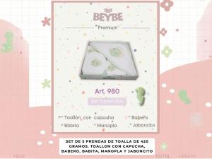 Set en Caja de Baño 5 Piezas Art.980