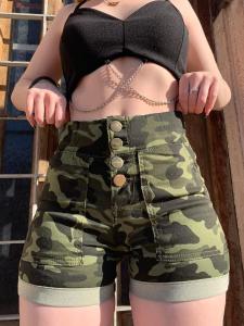 Shorts Camiflado Elastizado