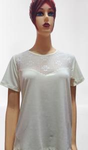 Remera con Encaje - Miniatura 1