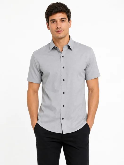 Camisa Lino C.espandex