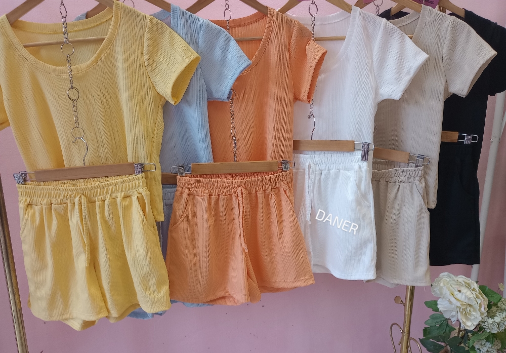 Conjunto  Wafle  Spandex de Verano - Imagen 2
