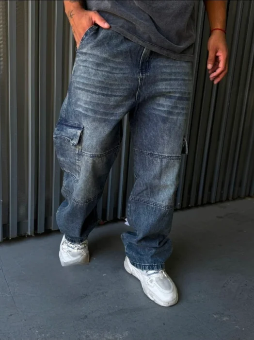 Jeans Baggy Cargo (ññ)