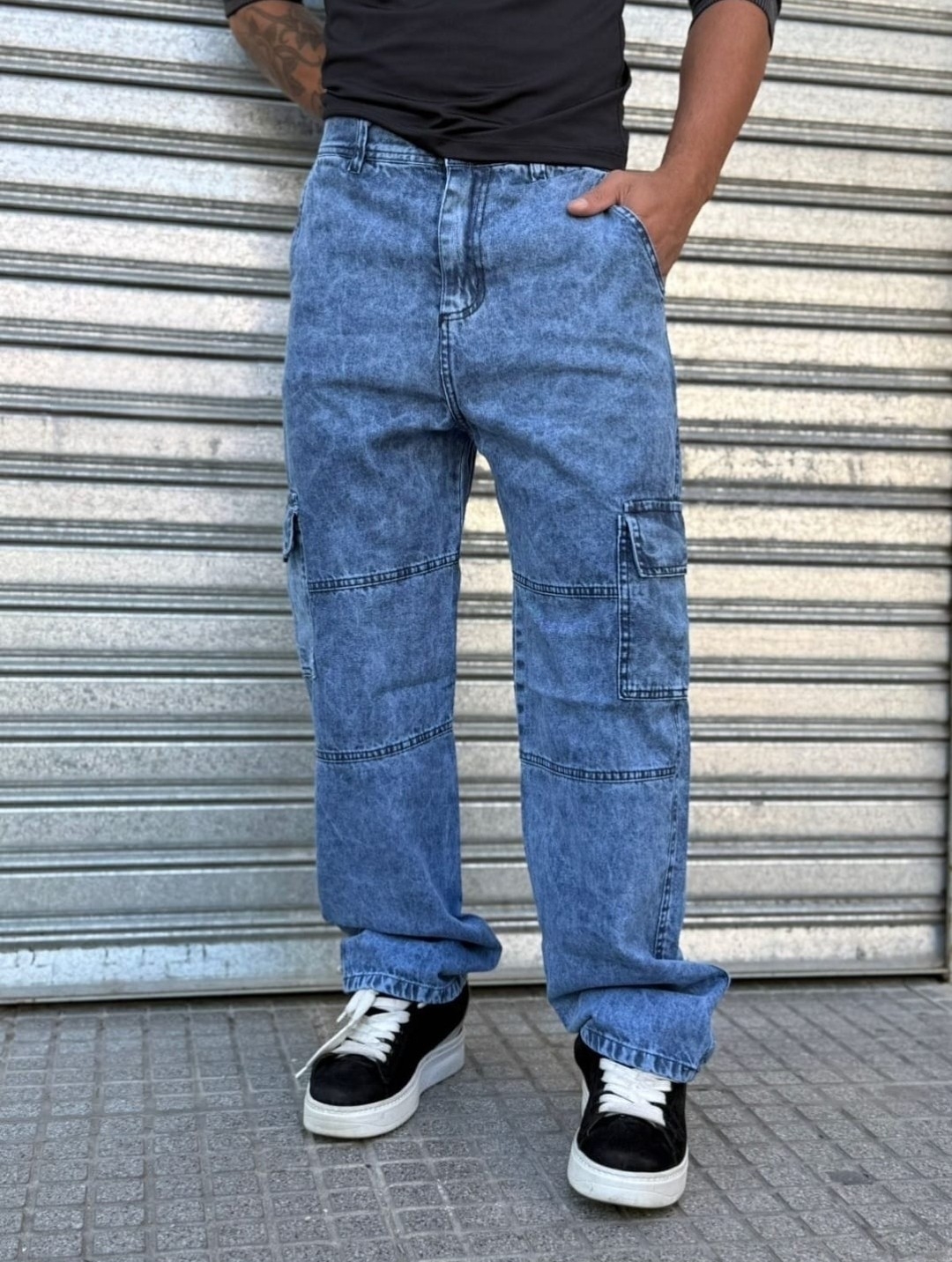 Jeans Baggy Cargo - Imagen 4