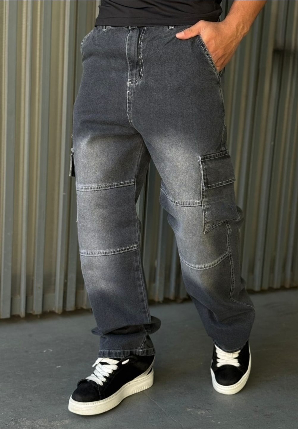 Jeans Baggy Cargo - Imagen 5