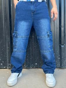 Jeans Baggie Cargo - Miniatura 4
