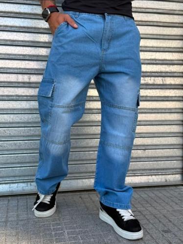 Jeans Baggy Cargo - Miniatura 2