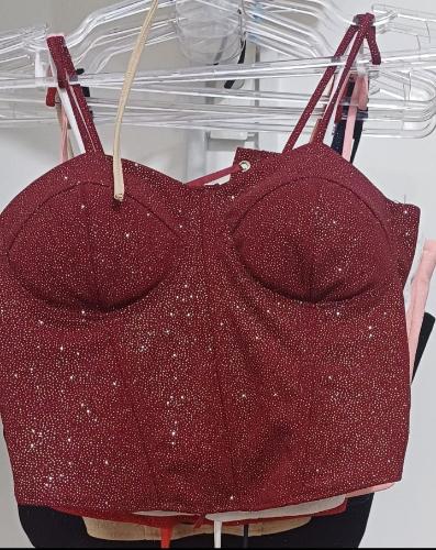 Corset/top con Brillo Importado