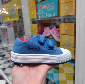 Zapatillas con Abrojo de Lona Base Antideslizantes y Plantilla Desmontable - Miniatura 2