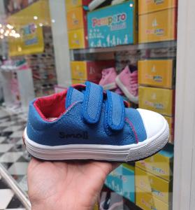 Zapatillas con Abrojo de Lona Base Antideslizantes y Plantilla Desmontable - Miniatura 3