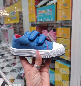 Zapatillas con Abrojo de Lona Base Antideslizantes y Plantilla Desmontable - Miniatura 4