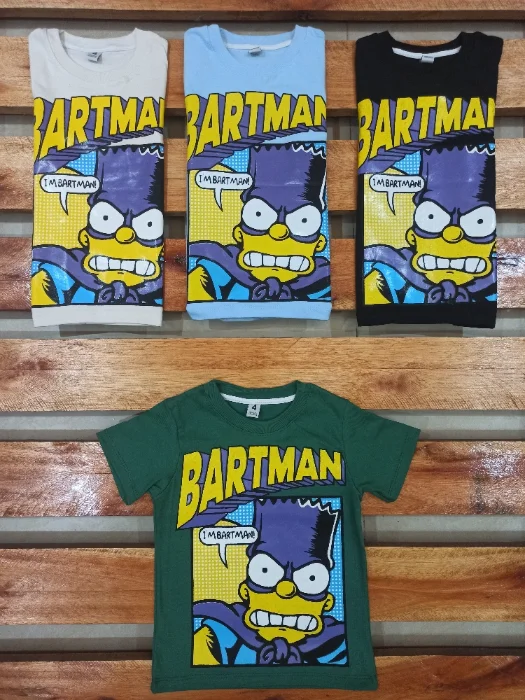 Remera Algodón Bartman