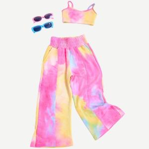 Conjunto Batik Rústico! Pantalón Mom y Top con Bretel