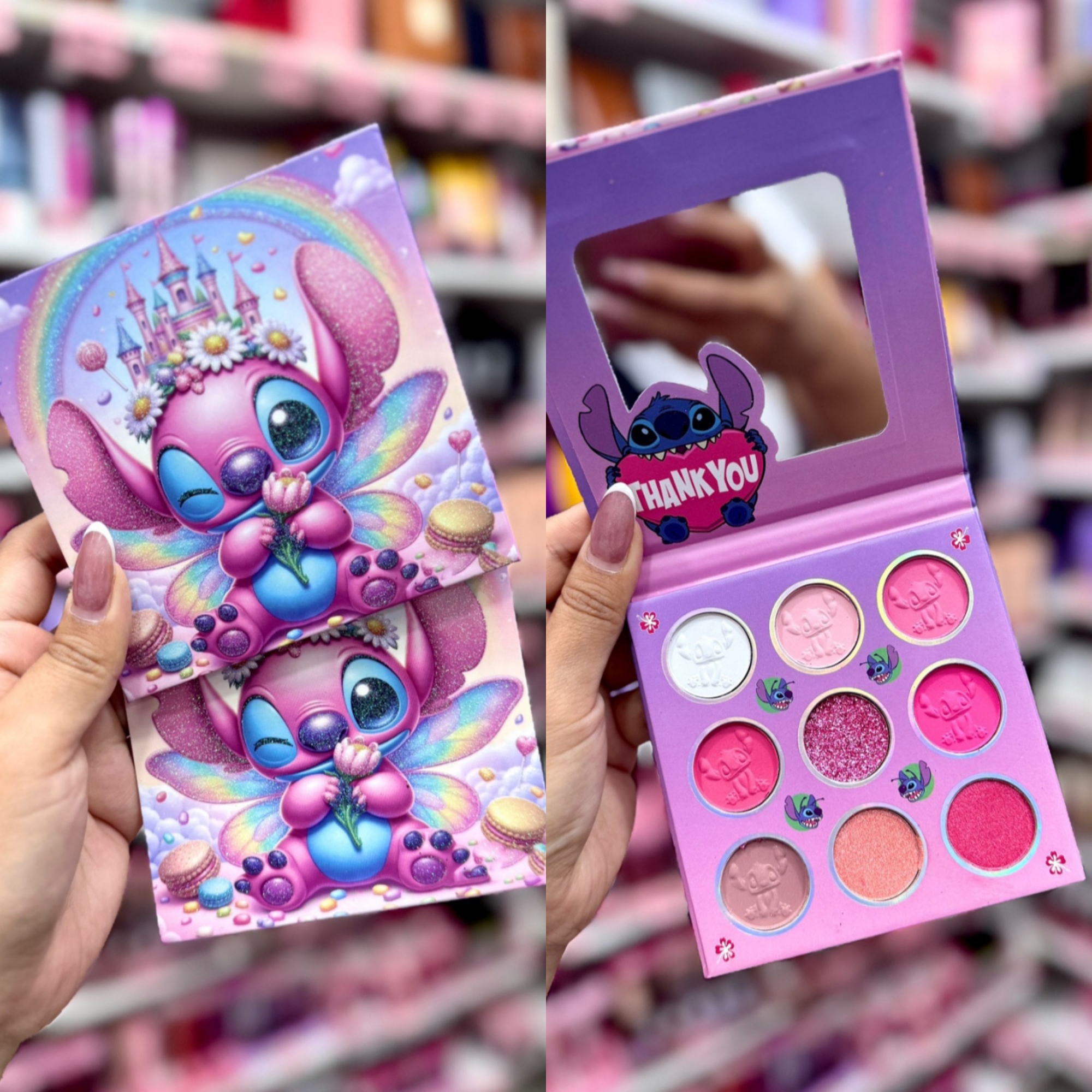 Paletita de Sombra con Espejo de Stich y Minnie (varios Modelos) - Imagen 3