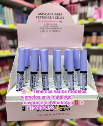 Mascara Gel Transparente de Pestañas y Cejas