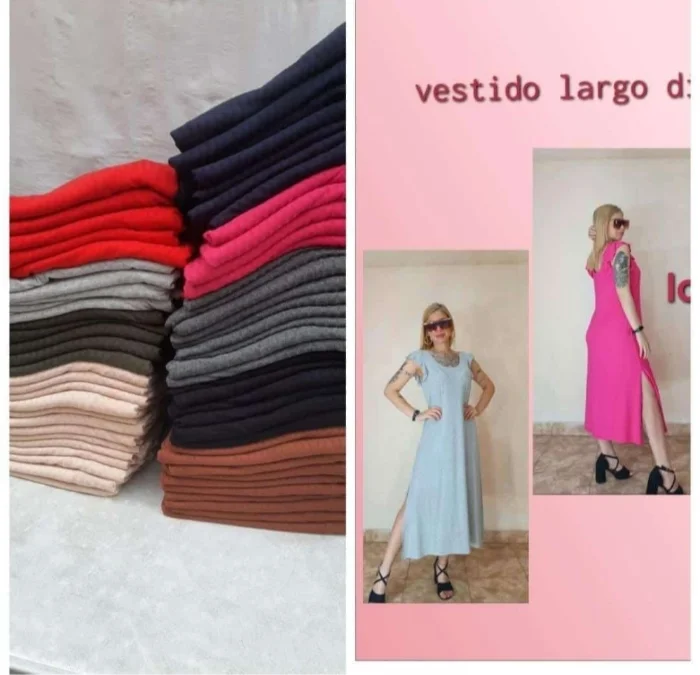 Vestidos Largos de Morley Viscosa de Verano