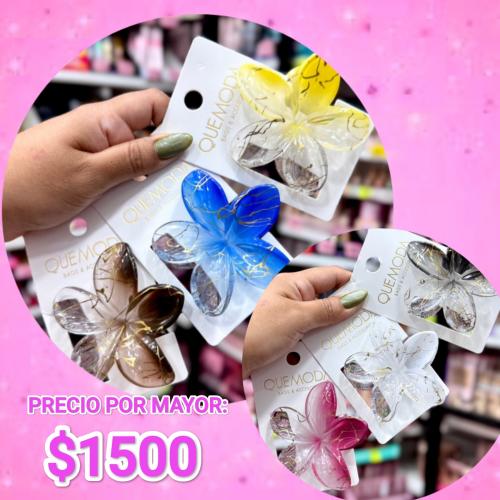 Broches Flor de Pelo Viral (varios Modelos y Precios en Cada Foto) - Miniatura 2