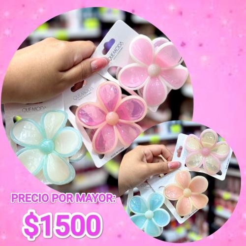 Broches Flor de Pelo Viral (varios Modelos y Precios en Cada Foto) - Miniatura 3