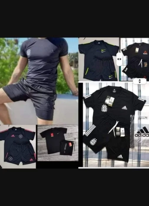Conjunto Adulto Lycra Shorts y Remera