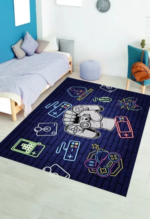 Alfombra Decorativa Estanpadas 150 X 120 Cmts